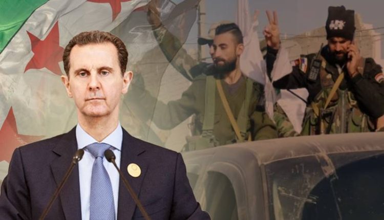 شامی باغی دارالحکومت کے قبضے کے بعد ،شامی صدر فرار